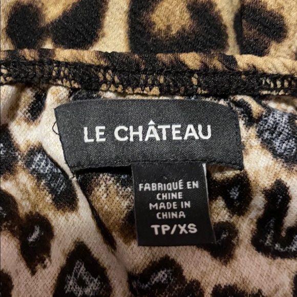 Leopard Print Cocktail Dress - Picture 3 of 3